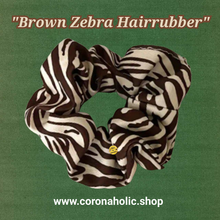 "Brown Zebra Hairrubber"