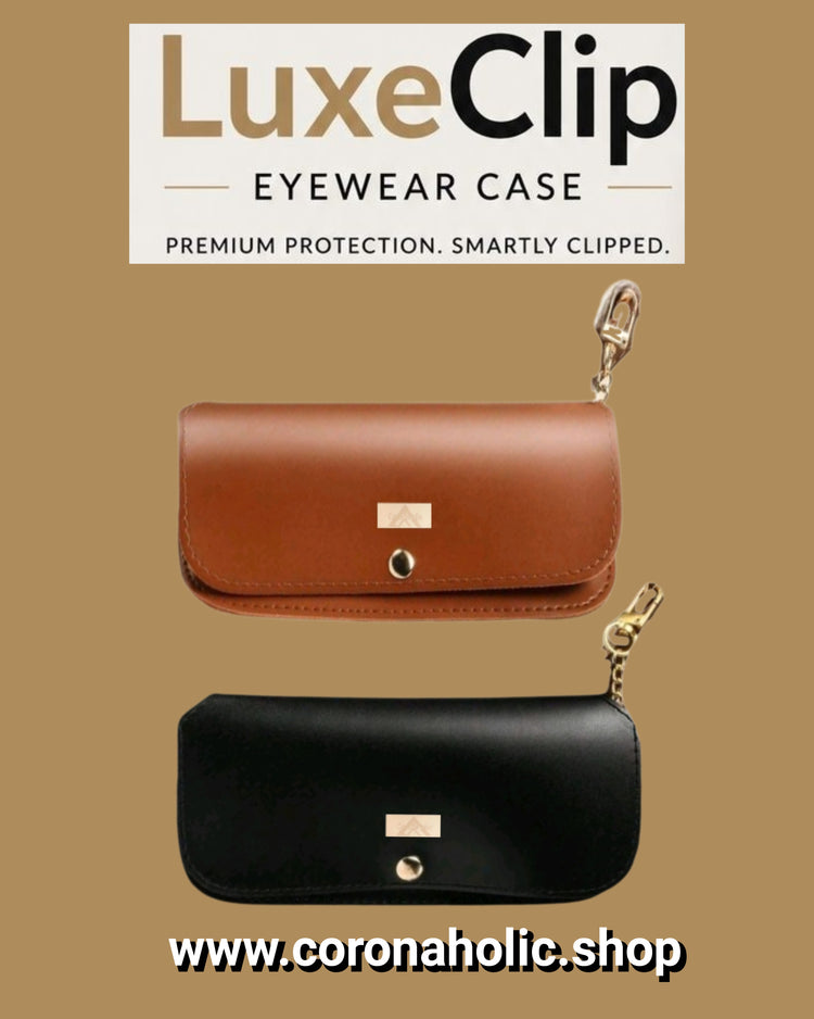LuxeClip Eyewear Case