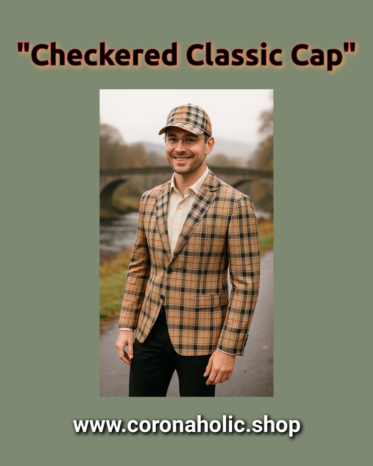 "Checkered Classic Cap"