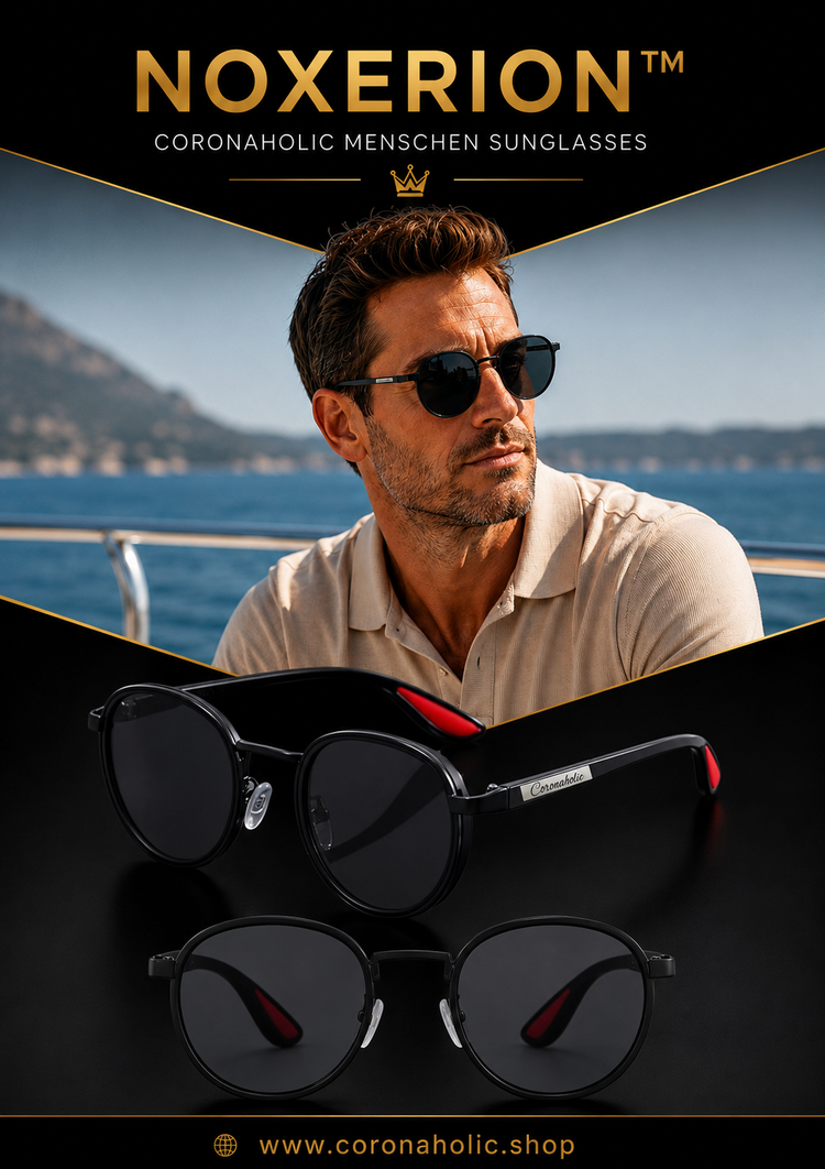 NOXERION™ Coronaholic Men Sunglasses