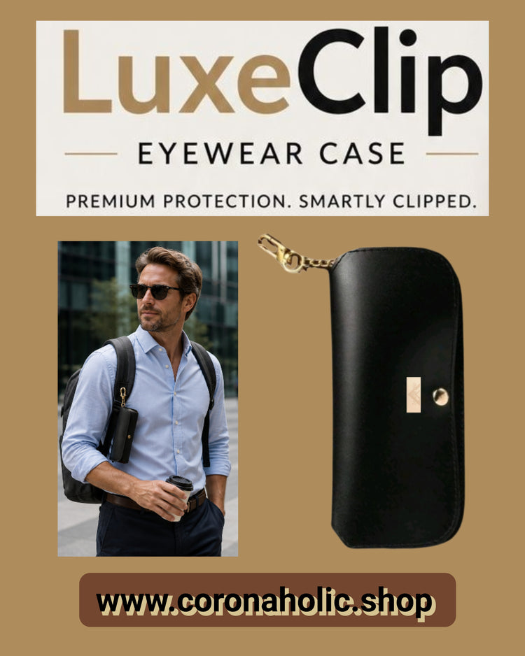 LuxeClip Eyewear Case