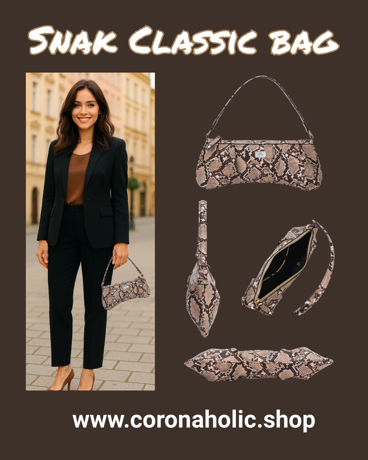 "Snake Classic Bag"