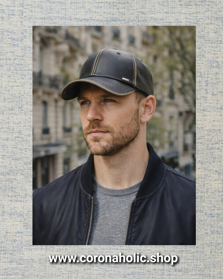 "Trendy Faux Leather Caps"