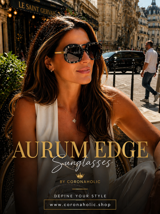 Aurum Edge Sunglasses – By CORONAHOLIC