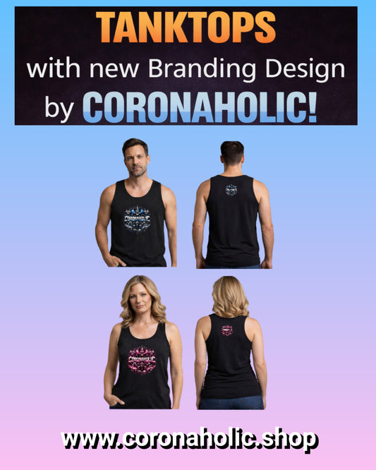 Coronaholic Tanktops – New Collection 2026