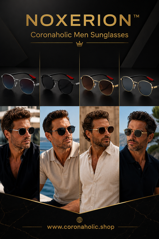 NOXERION™ Coronaholic Men Sunglasses