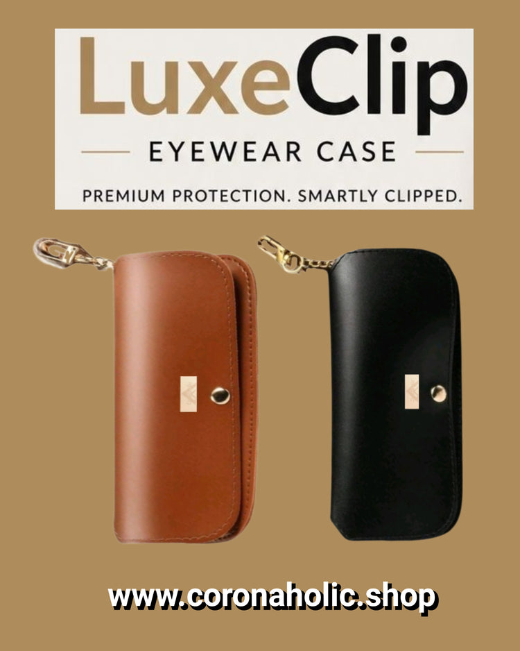 LuxeClip Eyewear Case