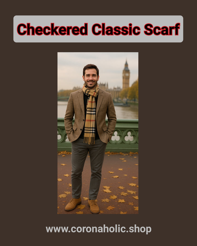 "Checkered Classic Scarf"