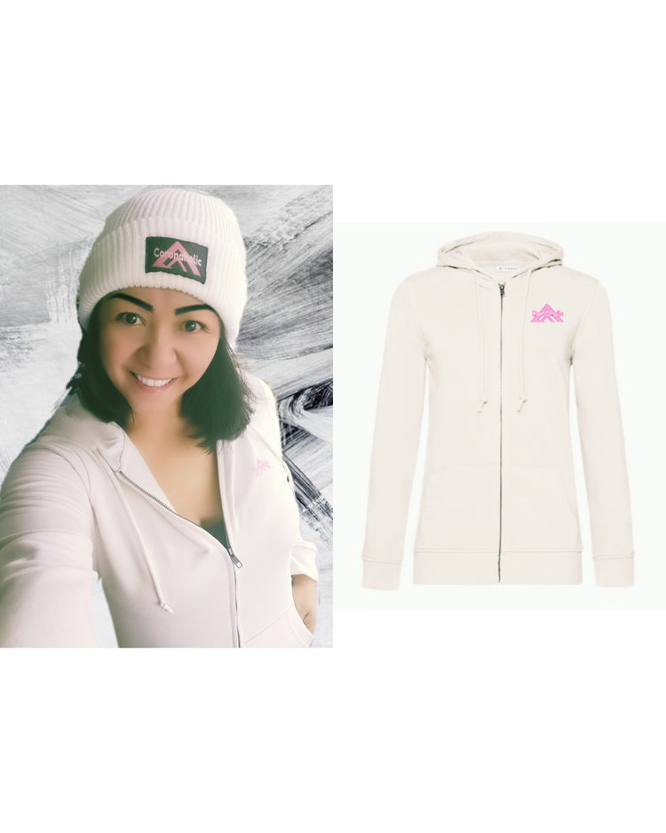 "HOODIES for LADIES with Zip" made by Coronaholic