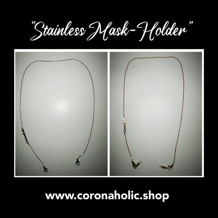 "STAINLESS Mask-Holder" made by Coronaholic