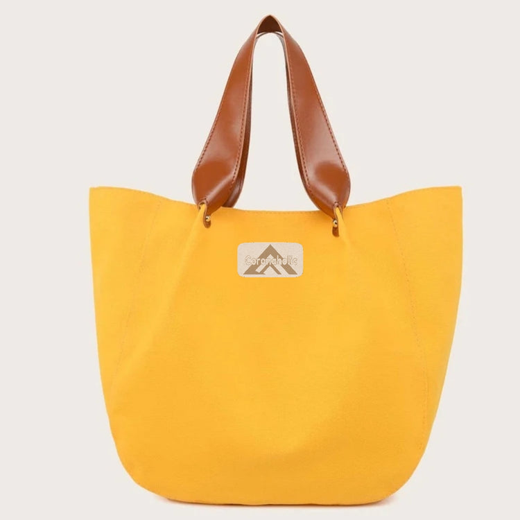 "Summer Yellow Trendy Bag"