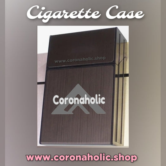 "Cigarette Case" with our patented Label on it