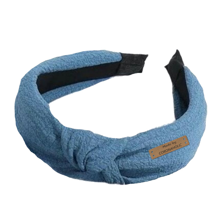 Twist Knot Distressed Denim Headband | Hair accessories, Denim headband,  Twist knot