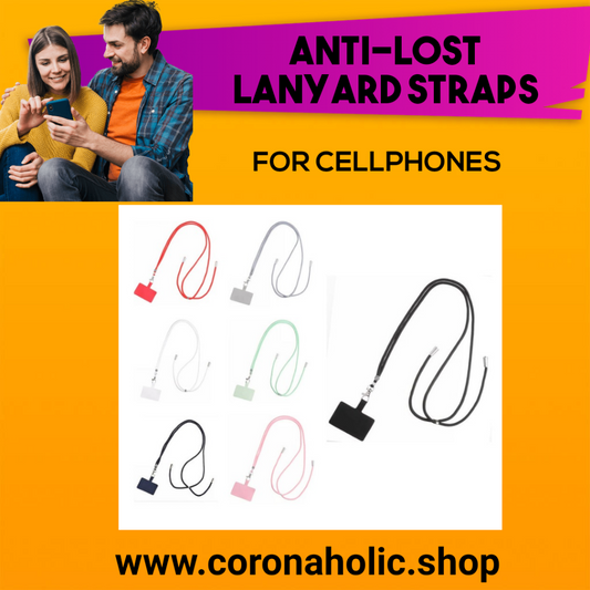 "Anti-lost Lanyard Straps" with our patented Label on it