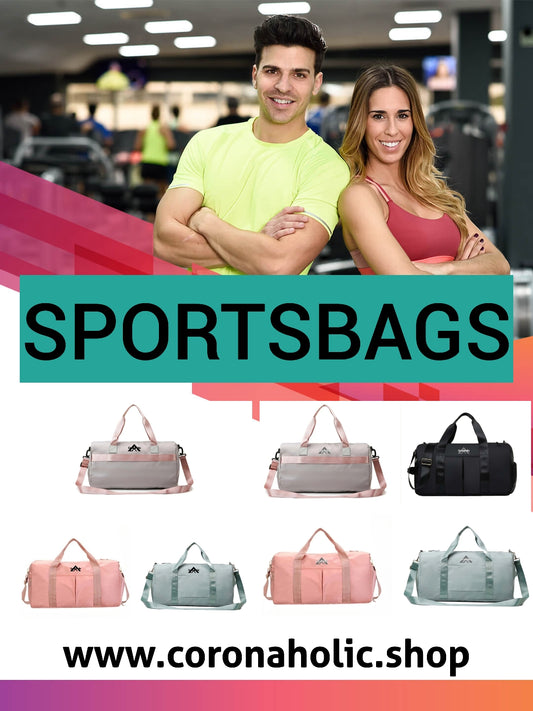 "Sports & Travel Bag" for Ladies & Men made by Coronaholic Design&Label