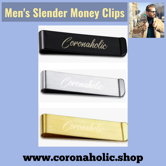 "Men's Slender Money Clips"