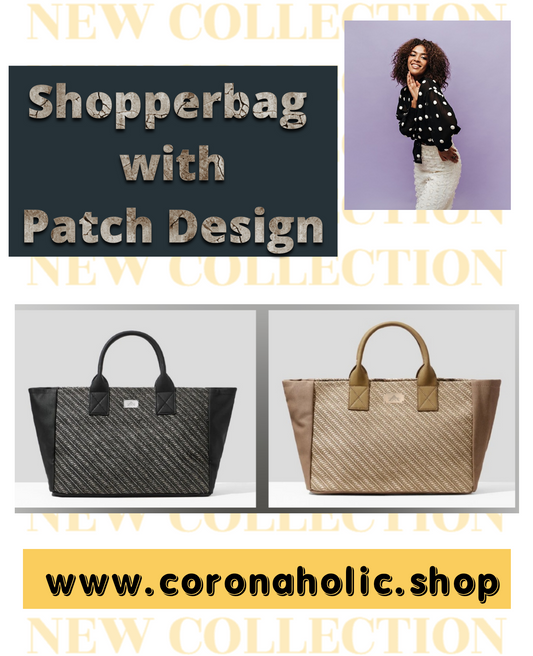 "Shopperbag with Patch Design"