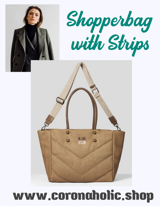 "Shopperbag with Strips"
