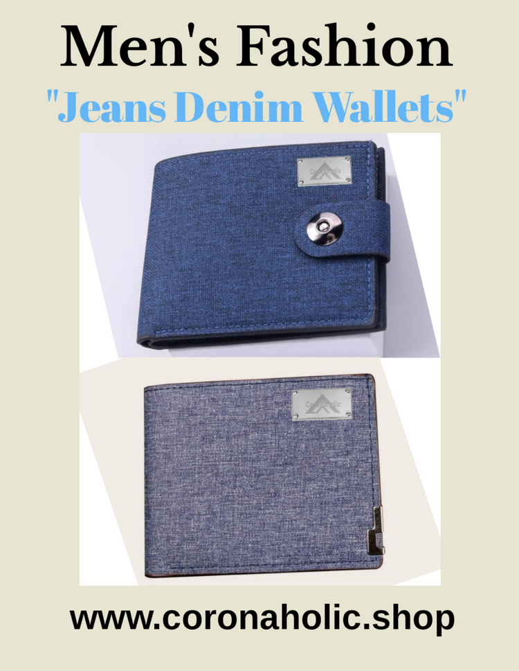 "Jeans Denim Wallets" for Men